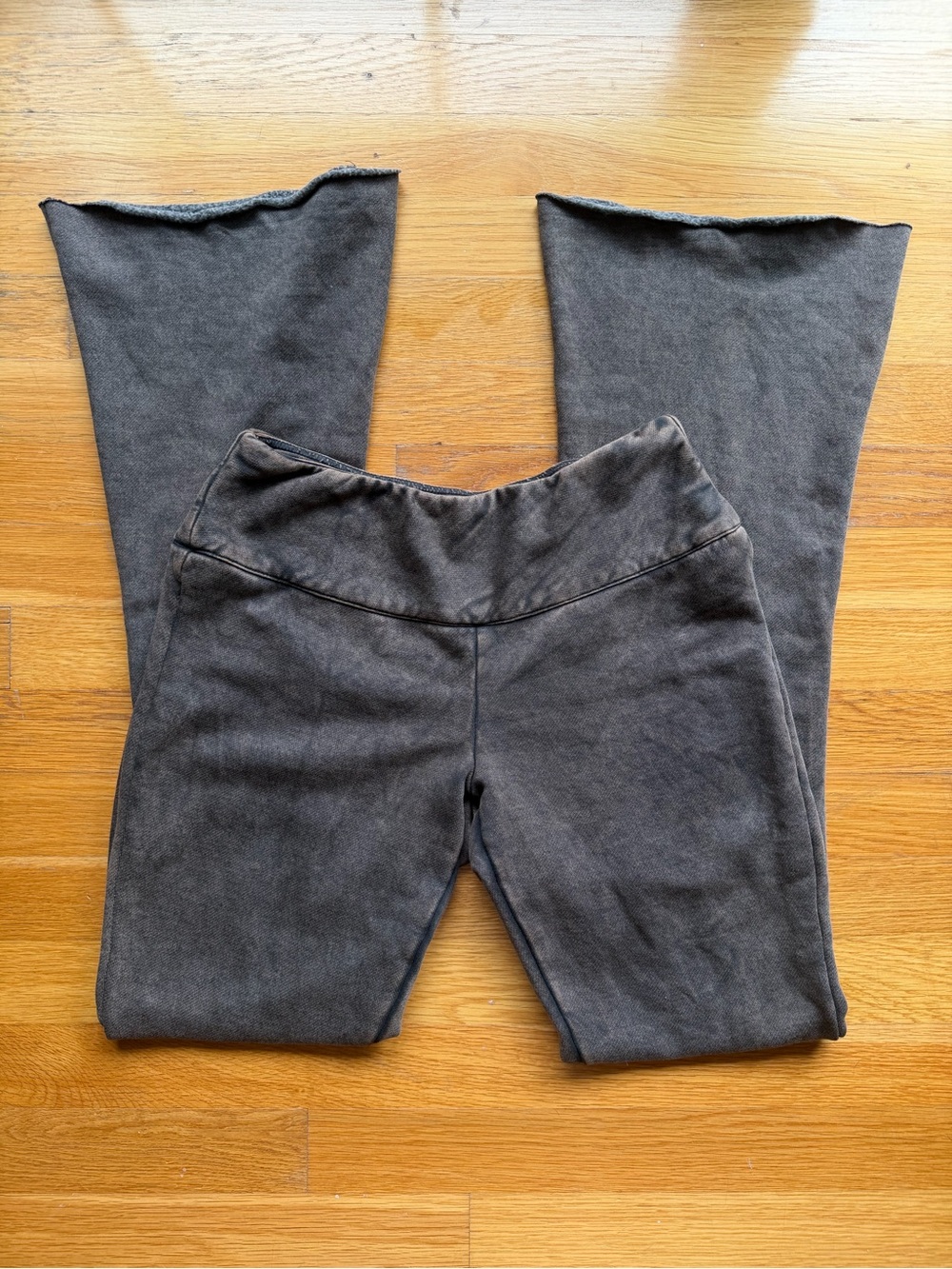 Out From Under Charcoal Brown Flare Pants – Size XS